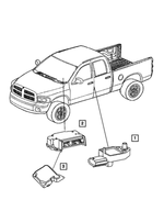 56043167AB - Electrical: Side Airbag Impact Sensor for Mopar Image