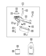 68480745AE - : Engine Oil Filter Adapter for Mopar Image