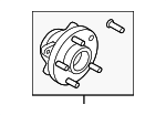 HUB323 - Suspension: Hub &amp; Bearing Assembly for Ford: Fusion | Lincoln: MKZ Image