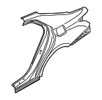 71503D2C00 - Body: Quarter Panel for Genesis: G90 Image
