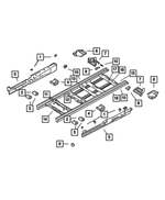 4716378AB - Frames and Bumpers: Seat Belt Swivel Reinforcement for Mopar Image