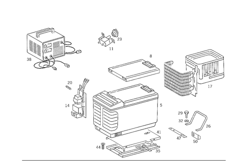 Cool Box for 1985 Mercedes-Benz 300SD #0