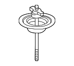 5193133080 - Body: 2004-2011 Toyota - Spare Tire Retainer for Toyota: Camry, Solara Image