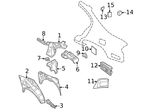 Inner Structure for 2002 Nissan Maxima #0
