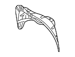 767514Y900 - Body: Inner Wheelhouse for Nissan: Maxima Image