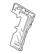 1K0885503AS - Body: Seat Back Frame for Volkswagen: Golf, Golf R, GTI, R32, Rabbit Image