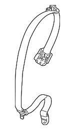 99780303503A23 - Electrical: Belt &amp; Retractor for Porsche: 911 Image