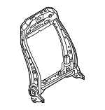 RU5Z7861018F - Body: Seat Back Frame for Ford Image