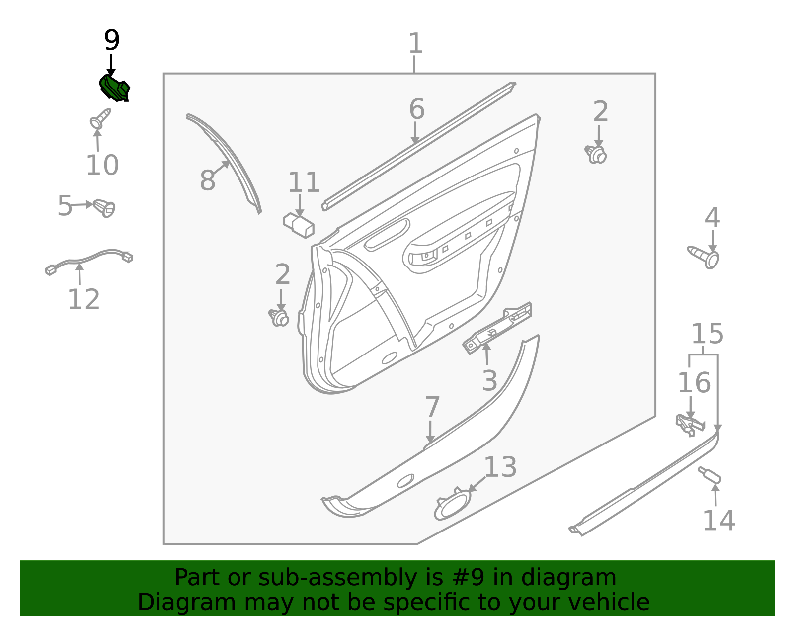 TD11-66-350 - Window Switch - 2007-2010 Mazda CX-9 | Mazda Swag