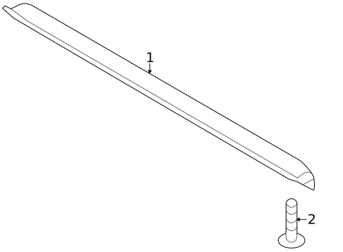 High Mounted Stop Lamp for 2010 Hyundai Genesis Coupe #0