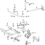 1633200190 - : Bushing Bracket for Mercedes-Benz Image