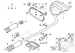18307537083 - Exhaust System: Exhaust System, Rear for Mini Image