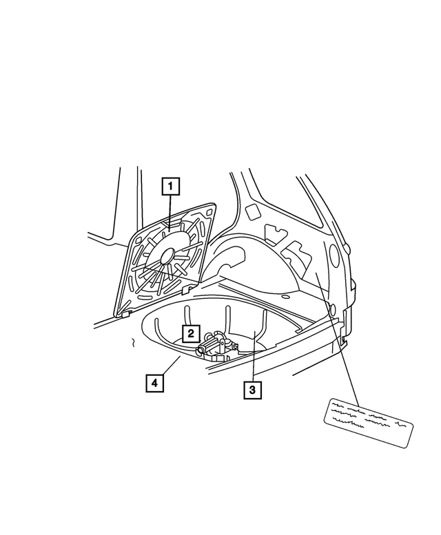 4858621AD - Labels: Jack Caution Label for Mopar Image image