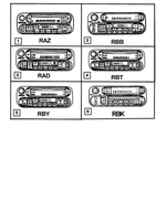 4858540AH - Instrument Panel and Radios and Consoles: Am/fm With Cd And Cassette Radio for Mopar Image