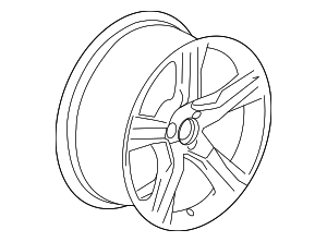 84471771 - : Part# 84471771 Wheel for Chevrolet: Camaro Image