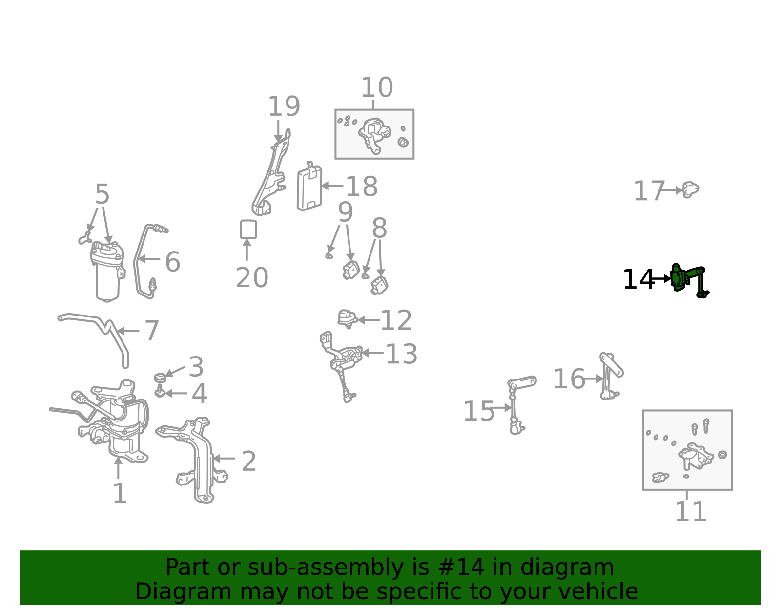 Height Sensor Lexuse 2001-2006 Lexus LS430 Suspension Ride Height Sensor 89407-50060 | OEM ...