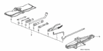 89101SW5003 - Interior/Bumper: BAG, TOOL for Honda Image