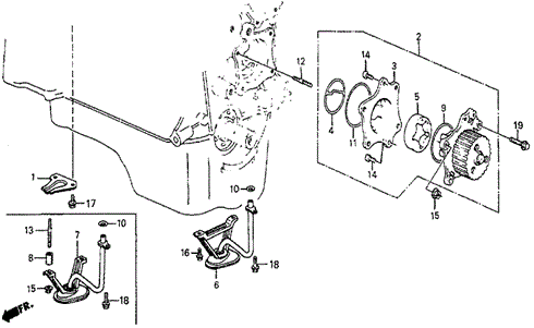 Oil Pump for 1984 Honda Prelude #0
