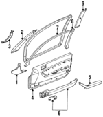 83111SP0A01ZA - Body: Cowl Trim for Acura Image