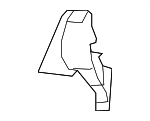 5191737AB - Body: Front Duct for Mopar Image