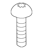 1249205123 - Body: Door Trim Panel Screw for Kia: Amanti, Borrego, Cadenza, Carnival, EV6, EV9, Forte, Forte Koup, Forte5, K4, K5, K900, Niro, Niro EV, Optima, Rio, Rio5, Sedona, Seltos, Sorento, Soul, Soul EV, Sportage, Stinger, Telluride Image