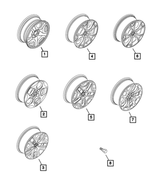 6UM51LAUAA - : Steel Wheel for Mopar Image