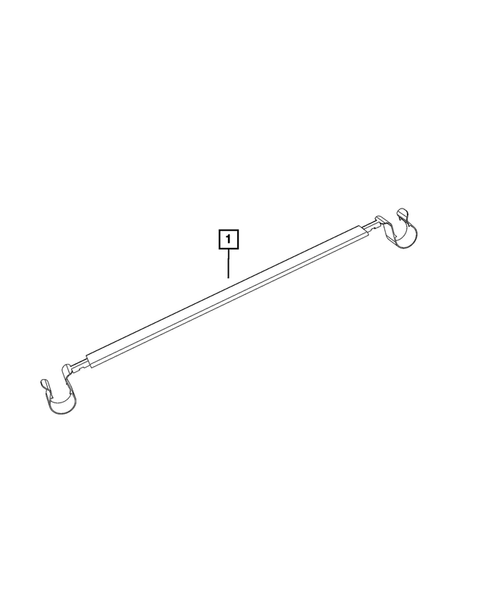 Battery, Battery Tray and Cables for 2021 Ram 1500 Classic #3