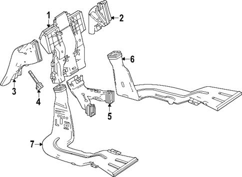 Ducts for 2024 Mercedes-Benz EQB 350 #0