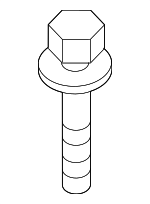 934040602508 - : Shifter Assembly Bolt for Honda: Civic, HR-V, Pilot Image