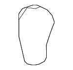 54130TV0G51ZD - : Shift Knob for Honda: HR-V Image