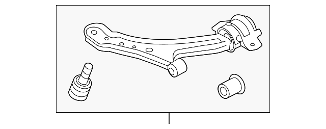 2010-2014 Ford Mustang | Lower Control Arm | CR3Z-3078-D | Walls' Ford ...