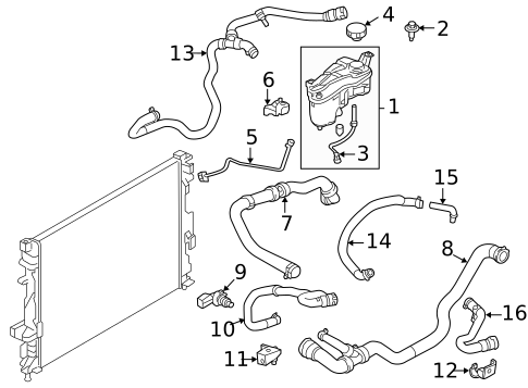 Hoses & Lines for 2014 Land Rover LR2 #0