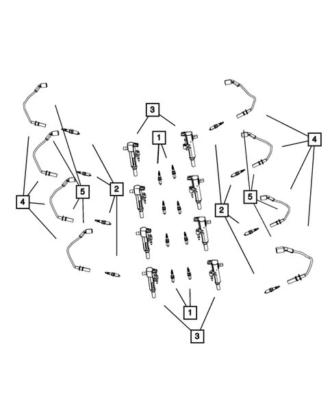 Ignition - Spark Plugs, Cables, Coils, and Glow Plugs for 2009 Jeep Grand Cherokee #0