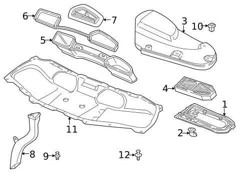 Blower Motor & Fan for 2001 BMW 740i #1