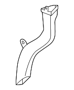 64318363486 - Body: Outlet Hose for BMW Image