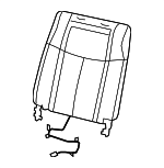 876509N00C - Body: Seat Back Assembly for Nissan Image