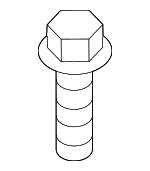 1125406306B - Entertainment &amp; Telematics: Hybrid / Electric Vehicle Sound Alert Speaker Bracket Bolt for Hyundai Image
