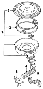 8943218420 - : Inlet Duct for Isuzu Image
