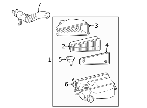 Air Intake for 2009 Toyota Tundra #0