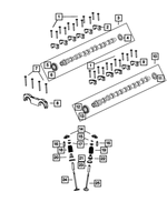 68415094AE - : Exhaust Camshaft for Mopar Image