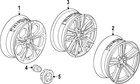 Wheels for 2023 Honda Accord #1