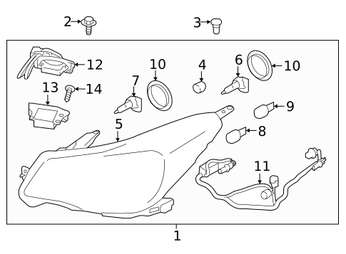 Bulbs - Chassis for 2018 Subaru Forester #3