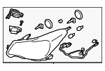 84001SG281 - : Headlamp Assembly for Subaru Image