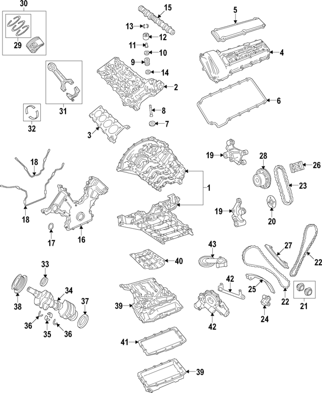 NCA2517BA - Engine: Engine Valve Spring Retainer for Jaguar Image