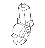 886D3AA100 - Body: Recline Motor for Hyundai Image
