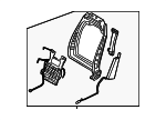 88310BY760 - Body: Seat Back Frame for Hyundai Image