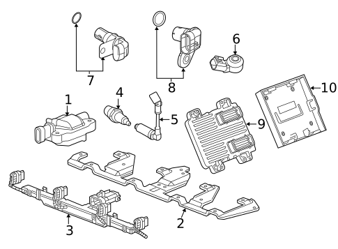 Ignition System for 2014 Chevrolet Camaro #6
