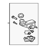 58510F2400 - : 2017-2019 Hyundai Elantra - Master Cylinder for Hyundai: Elantra Image