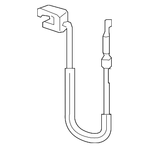 5N0837017D - Body: Door Latch Cable for Audi Image