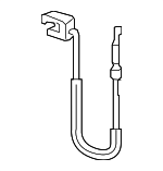 5N0837017D - Body: Release Cable for Audi: A3, A3 Quattro, A3 Sportback e-tron, Q4 e-tron, Q4 e-tron Sportback, S3, TT Quattro, TT RS Quattro, TTS Quattro Image